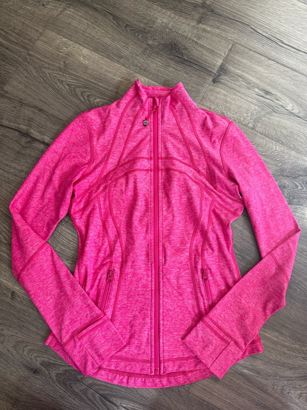 Lululemon Define Jacket in Heathered Jewelled Magenta size 6 style W4H99S